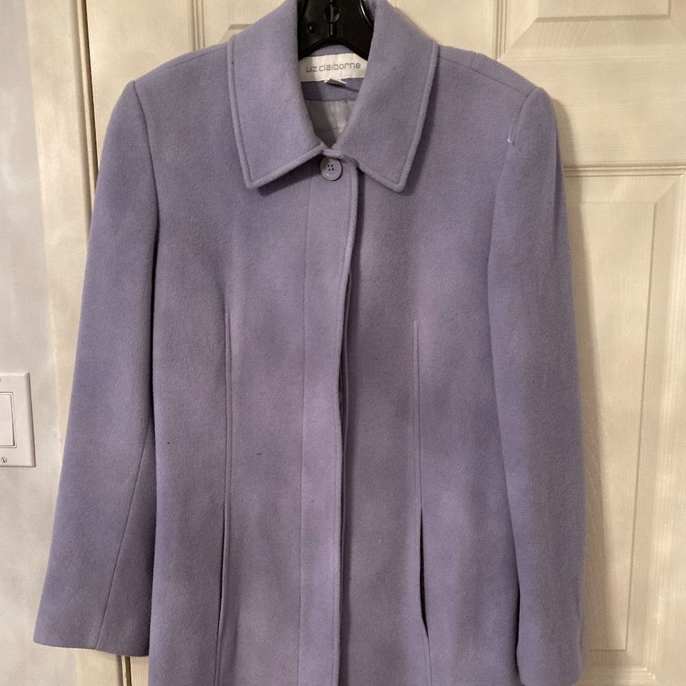 Liz Claiborne Wool Jacket - Mauve